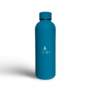 Kék hőtartó kulacs – 500 ml, rozsdamentes acél, BPA-mentes