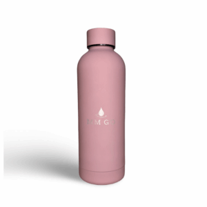 Mályva hőtartó kulacs – 500 ml, rozsdamentes acél, BPA-mentes