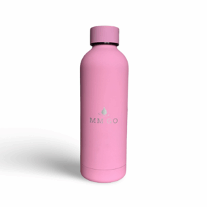 Rózsaszín hőtartó kulacs – 500 ml, rozsdamentes acél, BPA-mentes